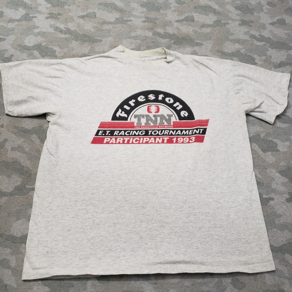 Vintage 55 Sport Service Shirt Mens XL‎ Gray Short Sleeve Single Stitch